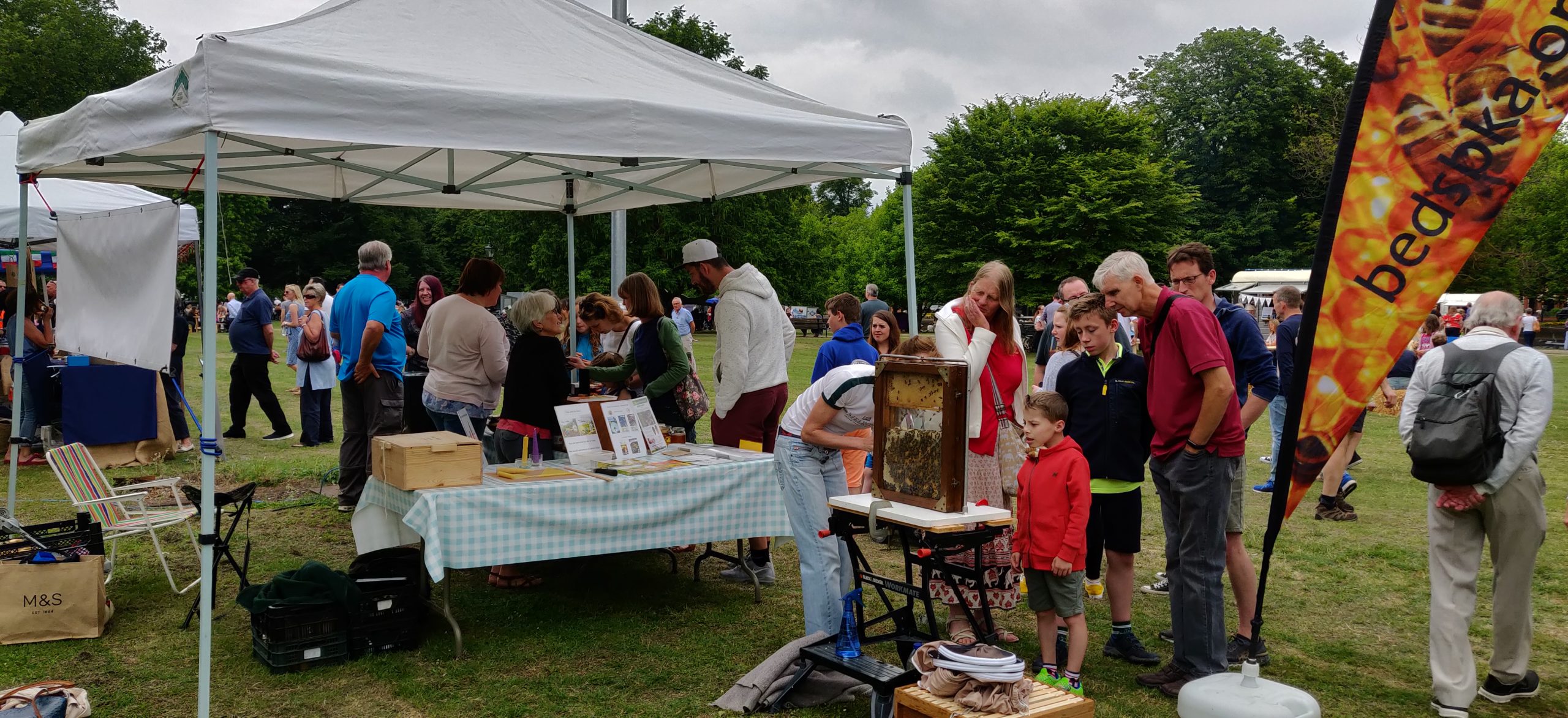 Beds BKA Stall at Bedfordshire Young Farmers Club Rally Bedfordshire